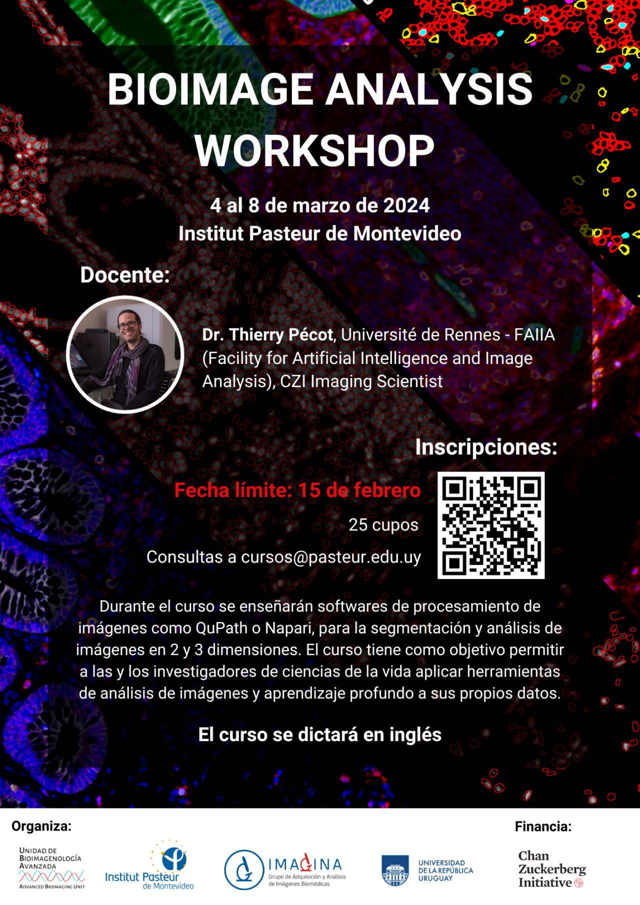 Bioimage Analysis Workshop - Institut Pasteur