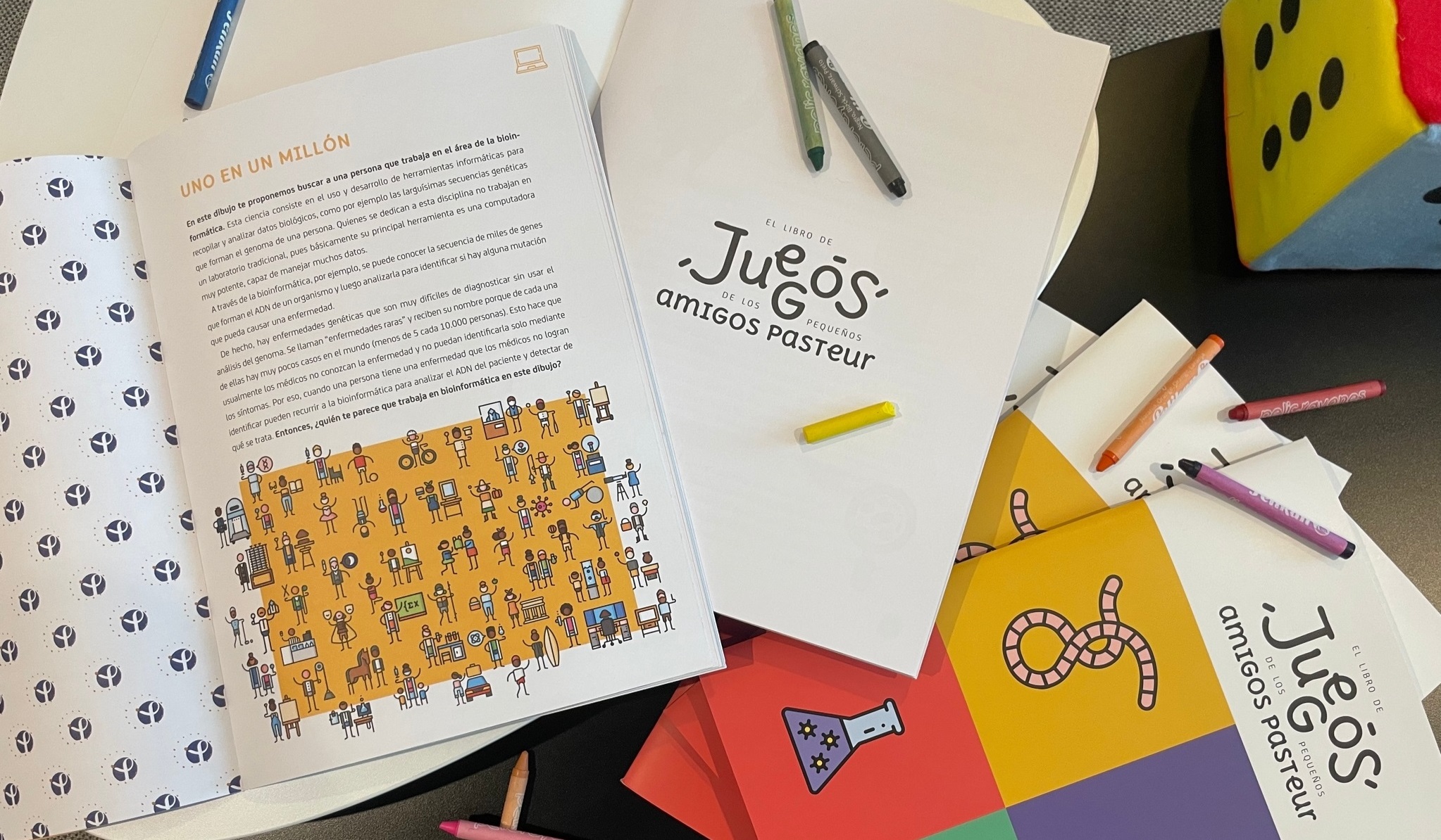 Libro de Juegos Amigos Pasteur