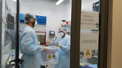 Inicio de análisis de muestras en el instituto