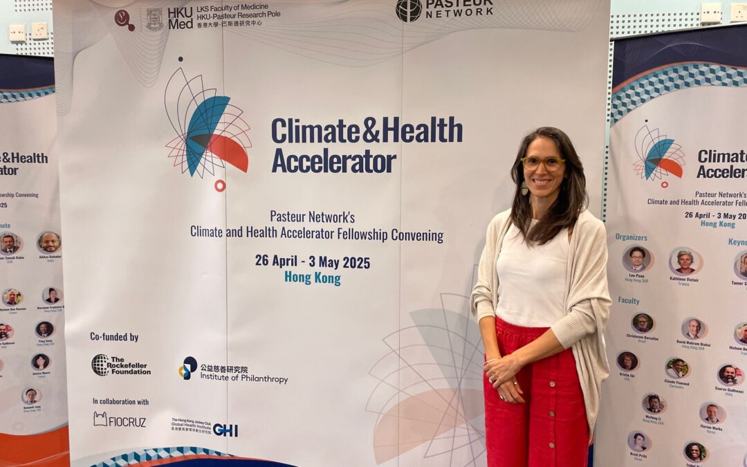 Macarena Sarroca: Climate and Health Fellow de Pasteur Network