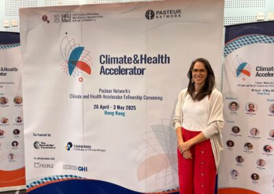 Macarena Sarroca: Climate and Health Fellow de Pasteur Network