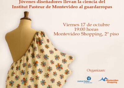 Desfile de moda y ciencia en el Montevideo Shopping