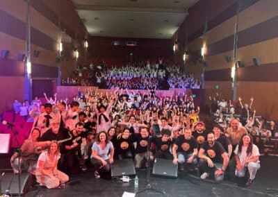 Música y divulgación en dos shows de la banda del instituto