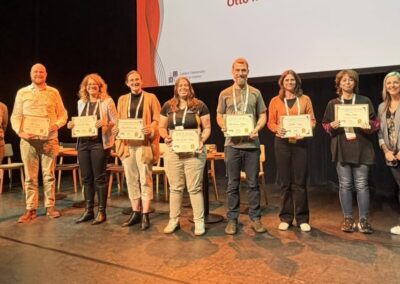 Geraldine Schlapp recibió el premio Outstanding Poster Award